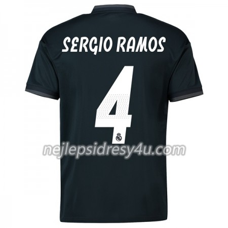 Fotbalový Dres Real Madrid Sergio Ramos 4 Venkovní 2018/19